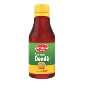 AZEITE DE DENDÊ - 200ML - ARRIFANA