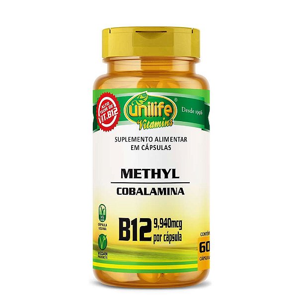 VITAMINA B12 - 60C. - 9,940MCG - UNILIFE