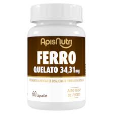 FERRO - 60CAPS 280MG- APISNUTRI