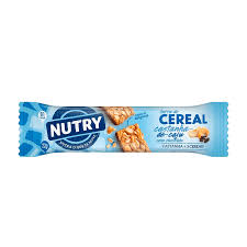 BARRA DE CEREAL CAJU C/ CHOC. - 22GR - NUTRY