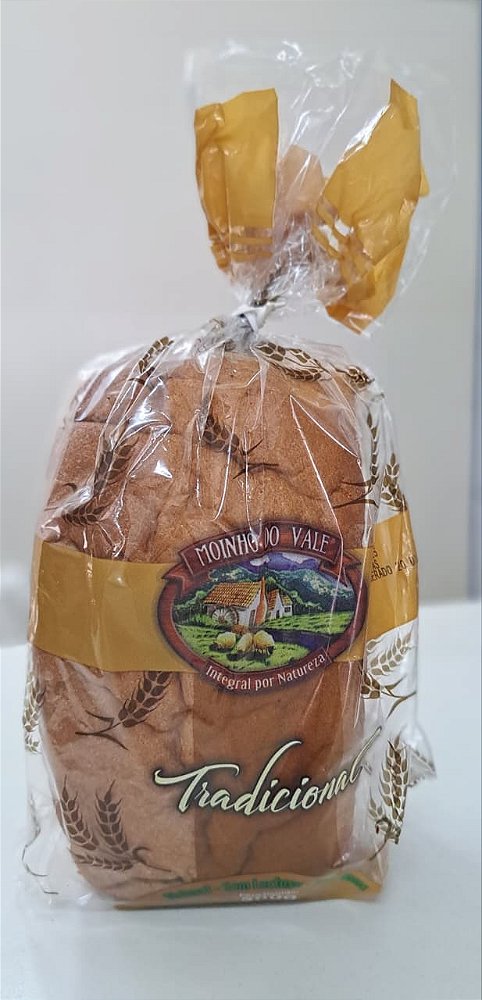 PAO 100% INT. TRADICIONAL - 500G - MOINHO DO VALE