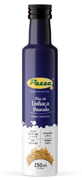 OLEO DE LINHAÇA DOURADA - 250ML - PAZZE