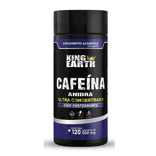 CAFEINA ANIDRA - 120C.500MG - KINGEARTH