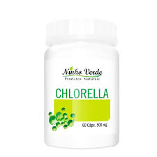 CLORELA - 60 CAPS 500MG - NINHO VERDE