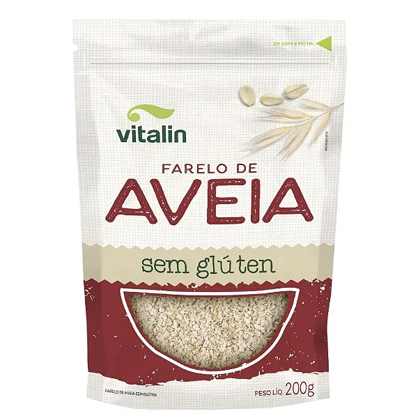 FARELO DE AVEIA INTEGRAL 200G VITALIN