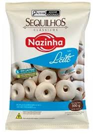 SEQUILHOS LEITE - 300GR - NAZINHA
