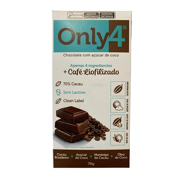 70% CAFE LIOFILIZADO-70G - ONLY4
