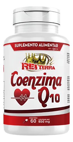 COENZIMA Q10 - 60CAP- 500MG - REI TERRA