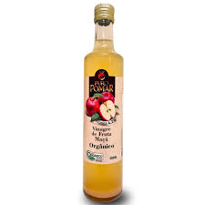 VINAGRE DE MAÇA ORGANICO - 500ML - PURO POMAR