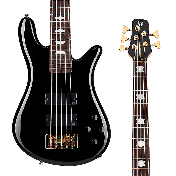 CONTRABAIXO SPECTOR ICON NS-5 BOLT-ON STAIN BLACK GLOSS