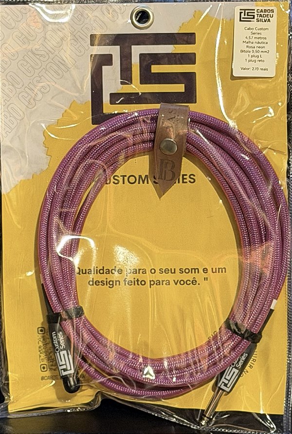 Cabo CTS Custom Series 4,57 m - Rosa Neon