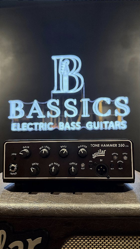 Amplificador Aguilar Tone Hammer 350 Bass Amp Head / com bag original
