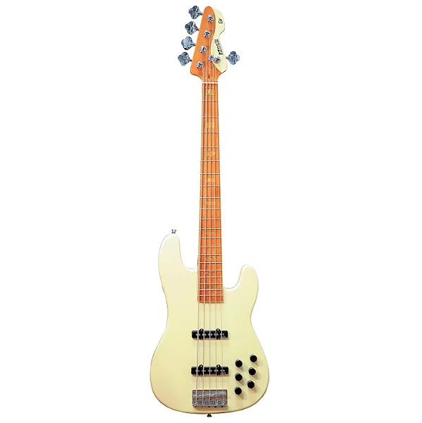 Baixo Markbass MB GV 5 Gloxy Val CREAM CR MP - 5 cordas