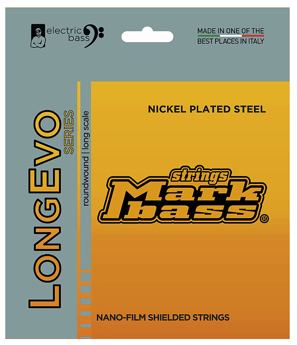 ENCORDOAMENTO LONGEVO MARKBASS/NANO-FILM SHIELDED |5 CORDAS – 045/130