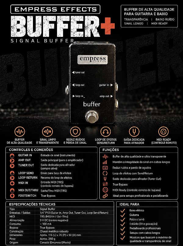 Pedal Buffer+ Signal Buffer