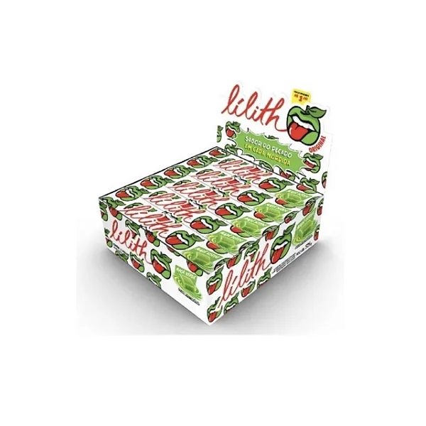 BALA LILITH MAÇÃ VERDE MASTIGAVEL COM 15 UNIDADES