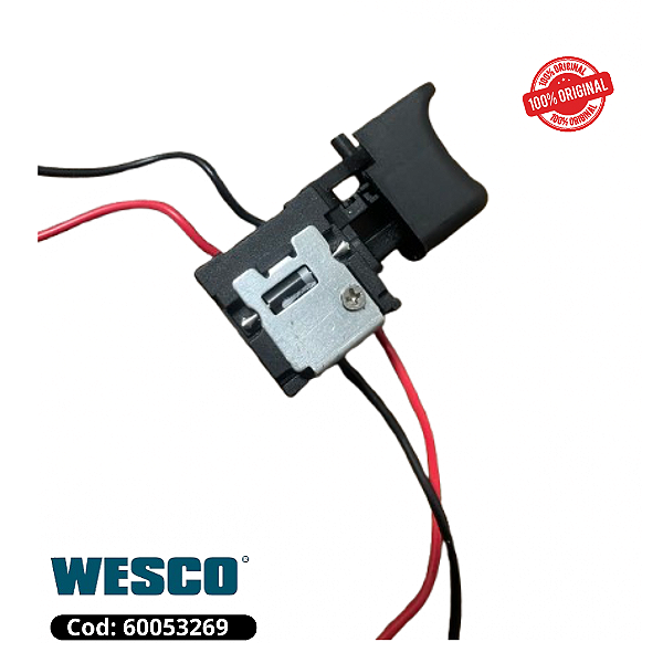 Interruptor Gatilho para Parafusadeira Ws2550k Wesco