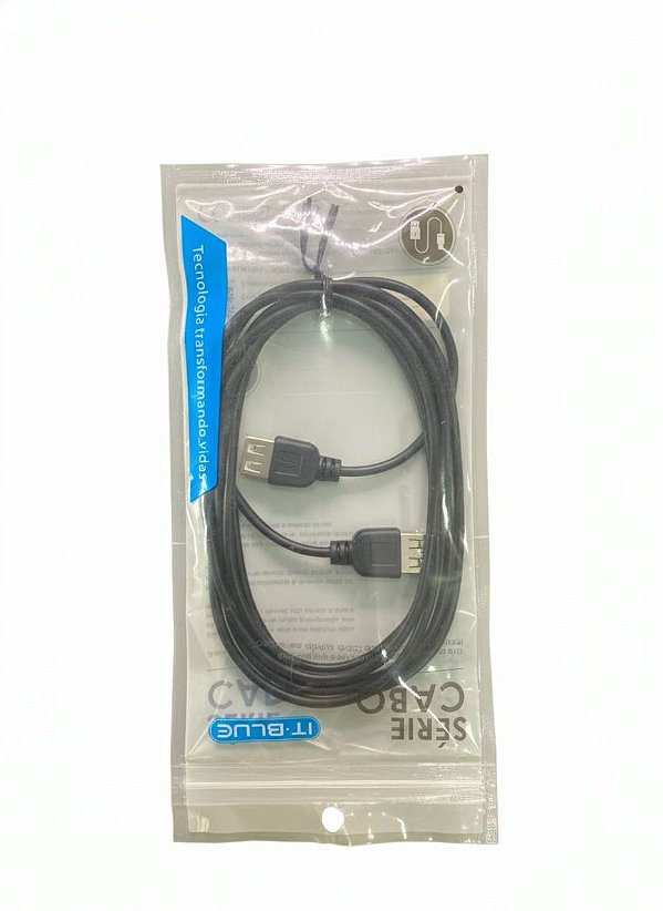 Cabo Extensor USB Macho x Fêmea 2.0 IT-BLUE