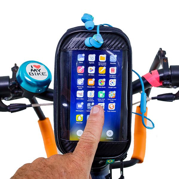 Bolsa De Guidão Para  Celular [F105]