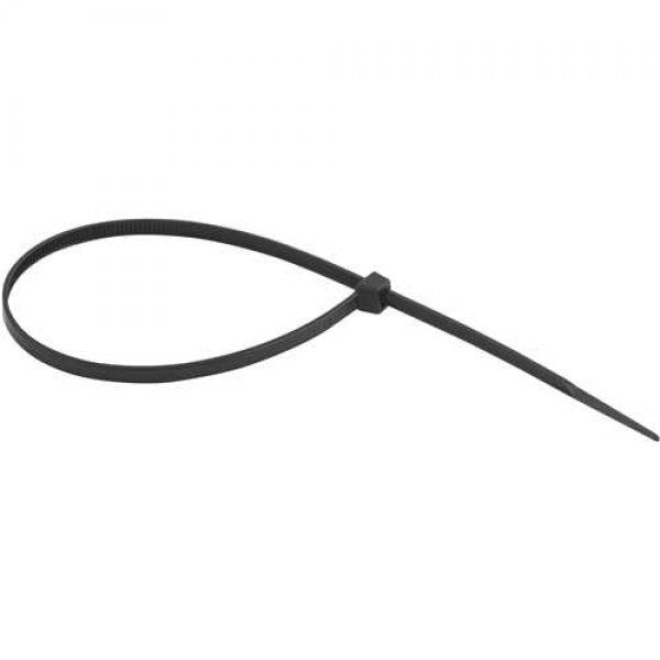 Abraçadeira De Nylon Preta 100 Mm X 2,5 Mm Nove54 2809010025 [F083]