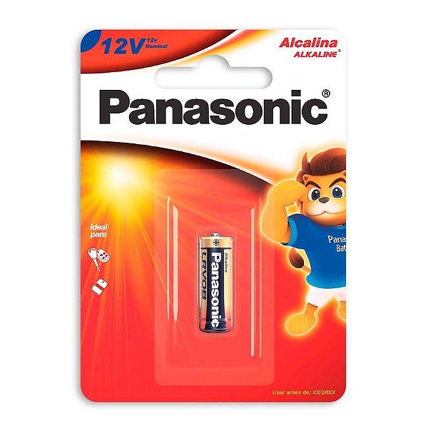 Bateria Alcalina 12v Panasonic Sm-1 Lr-v08-1b [F108]