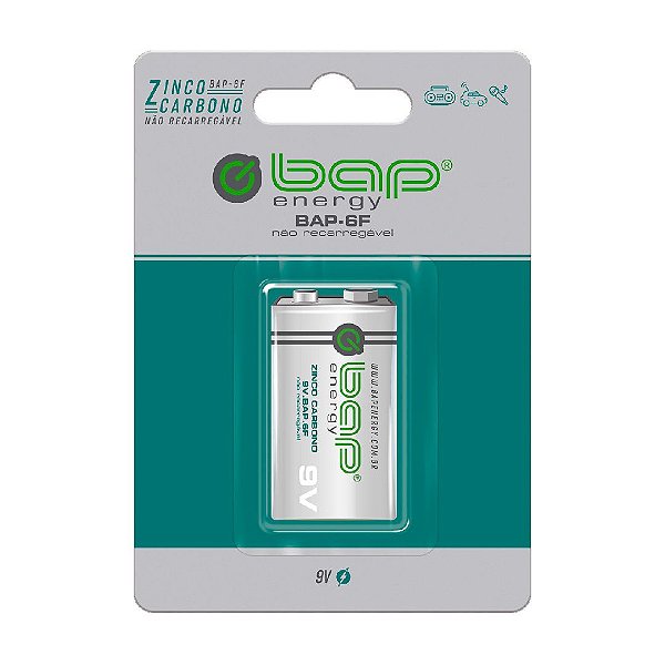 Bateria 9v Comum Bap-6f [F108]