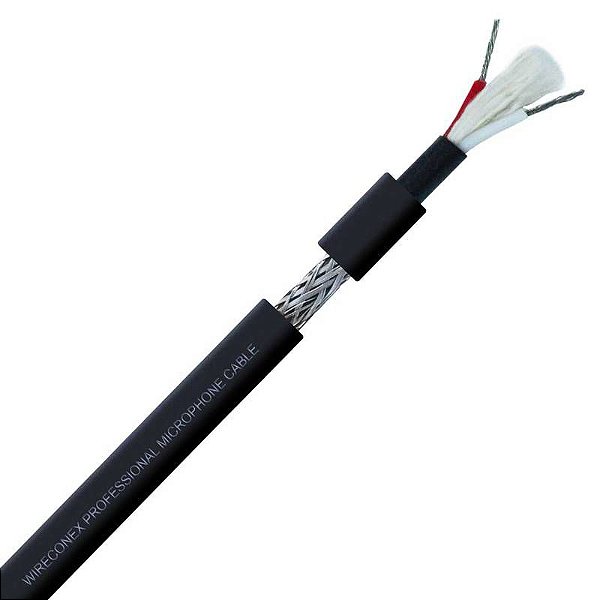 Cabo Pro Balanceado Para Microfone Wc 230 100 Metros Wireconex [F108]