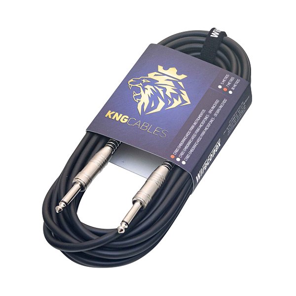 Cabos Para Instrumentos P10 P10 5 Metros Gte-05 Kng Wireconex [F108]