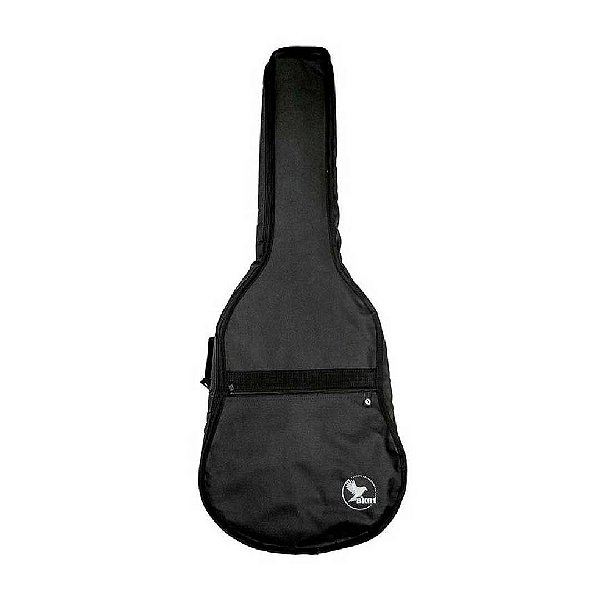 Capa P/ Violão Folk Luxo - Nylon 600 - Preto Bkr 1 [F108]