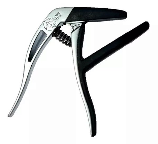 Capotraste Para Guitarra  E Violão Ct1 Aço Cromado [F108]