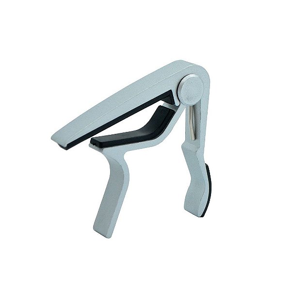 Capotraste Para Violão De Nylon Custom Sound Ctn3-sv Prata [F108]