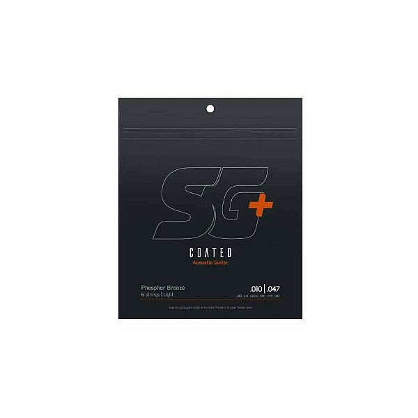 Encordoamento P/violão Fósforo Bronze Sg+ Revestido 010 [F108]