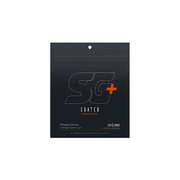 Encordoamento P/violão Fósforo Bronze Sg+ Revestido 011 [F108]