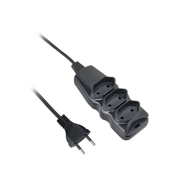 Extensão Elétrica Elgin 3 Tomadas - 2pinos - 10metros [F108]