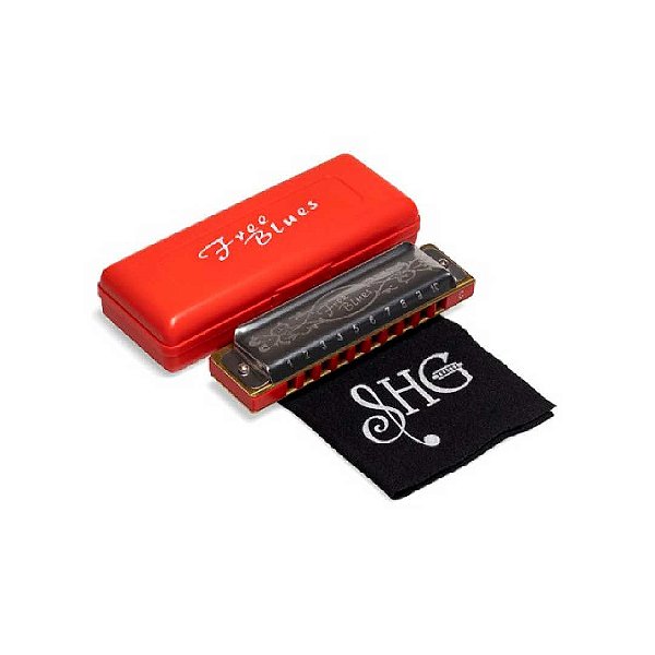 Gaita De Boca Free Blues - Dó 7020c Shg Hering [F108]