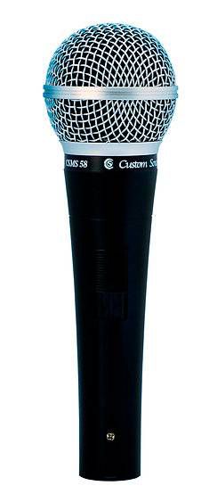 Microfone Custom Sound Csms 58 Com Cabo [F108]