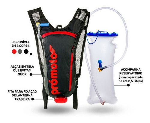 Mochila De Hidratação Promoto [F105]
