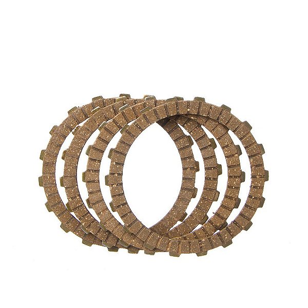 Discos Embreagem Gp7 (4 Pecas) Biz 125 [F016]