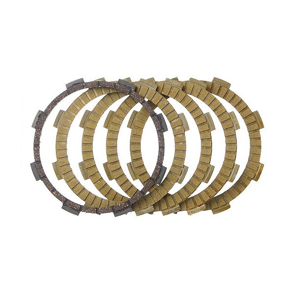 Discos Embreagem Oem Ji (5 Pecas) Cbx 200. [F016]