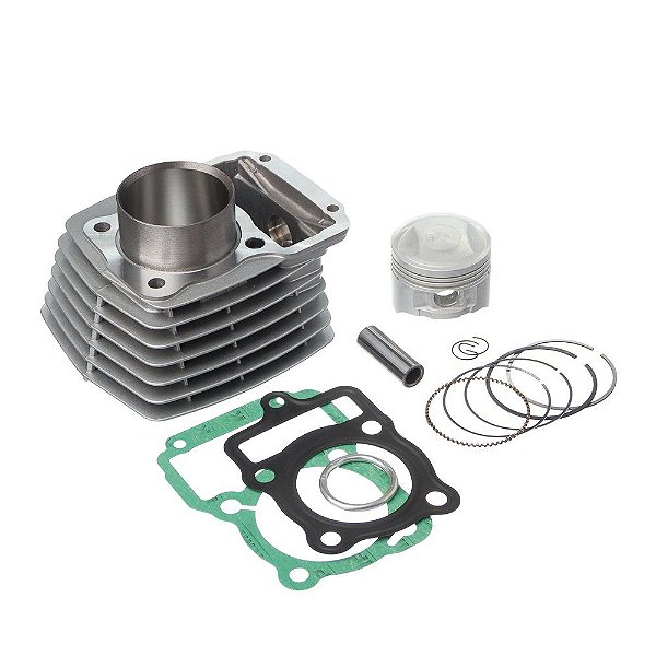 Kit Kmp C/cilindro. Pistao. Anel E Junta Kit-a Cg 125 92 Ori [F016]