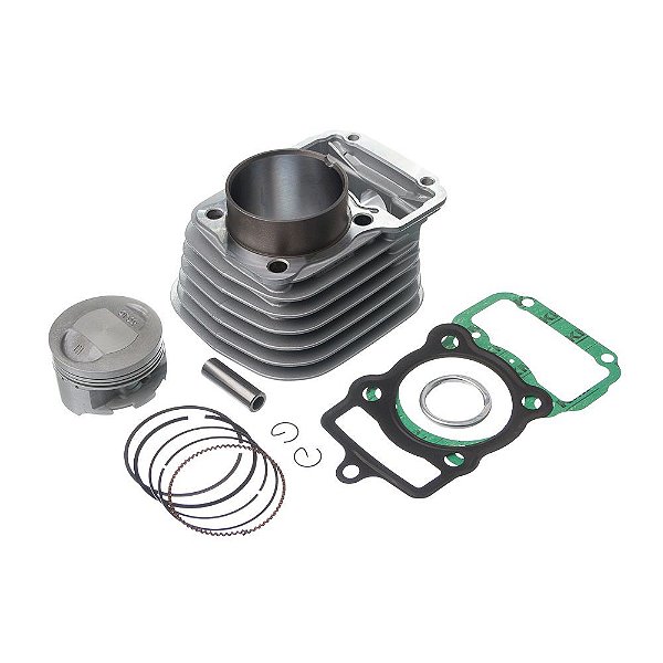 Kit Premium C/cilindro Pistao Junta Kmp.anel Rik Cg 125 02-0 [F016]