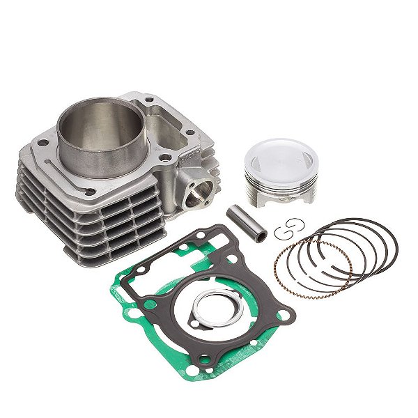 Kit Premium C/cilindro Pistao Junta Kmp.anel Rik Cg 150 /190 [F016]