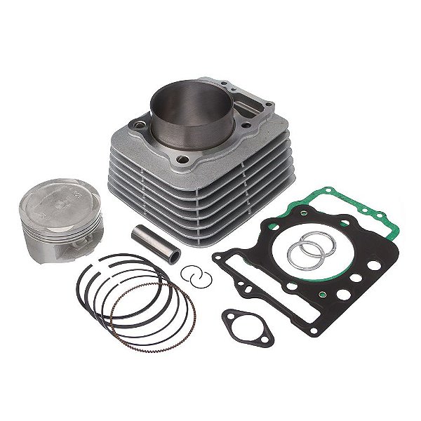 Kit Premium C/cilindro Pistao Junta Kmp.anel Rik Nx 400 /02 [F016]