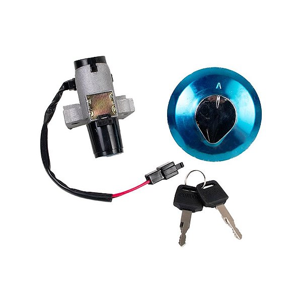 Chave Ignicao (kit Conjunto Travas) Condor Cg 125 14/15 [F016]