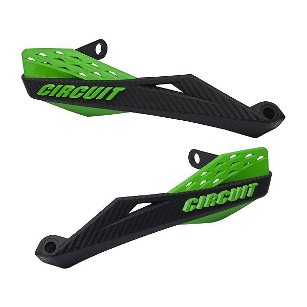 Prot Mao Circuit Fenix Carbon Ii Fe Preto/verde [F016]