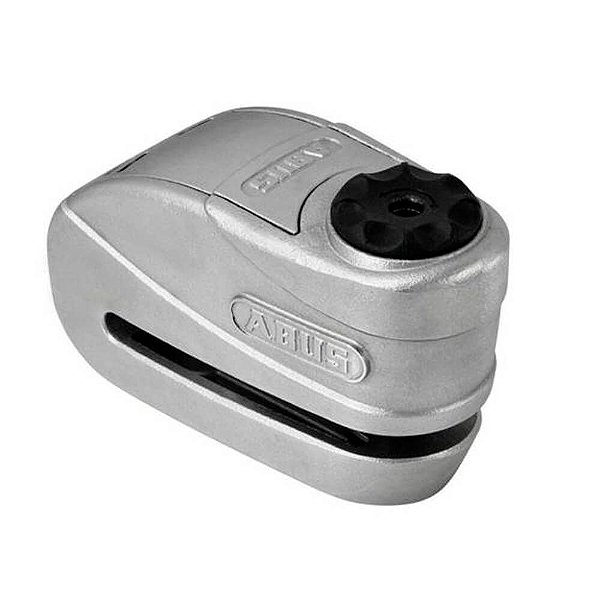 Trava De Disco C/ Alarme Abus Granit Detecto 8008 Prata 2.0 [F016]