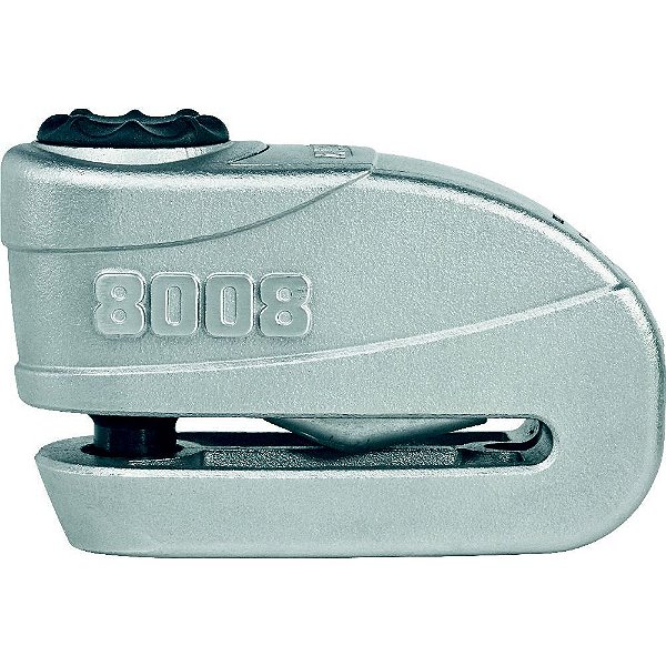Trava De Disco C/ Alarme Abus Granit Detecto 8008 Prata [F016]