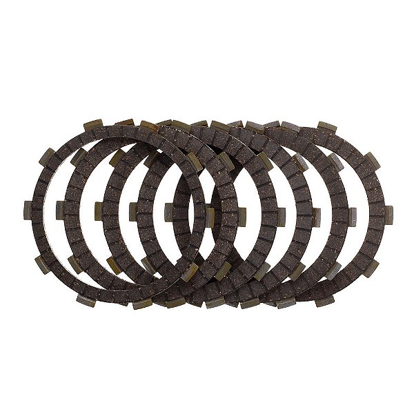 Discos Embreagem Gp7 (6 Pecas) Fazer 250 [F016]