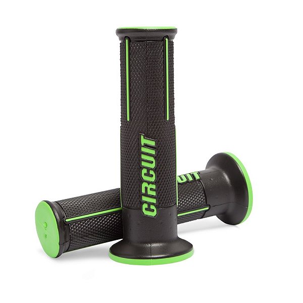 Manopla Circuit Speed Everyday Preto/verde [F016]