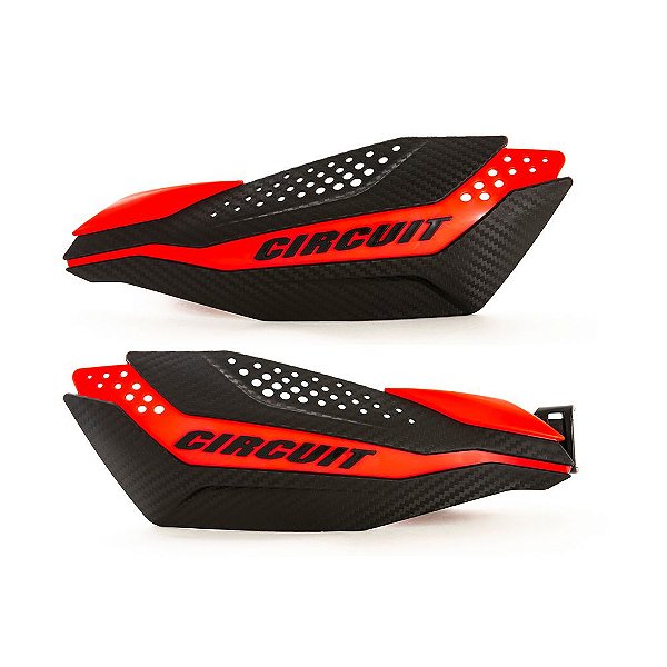 Prot Mao Circuit Dakar Universal Carbon/vermelho C [F016]